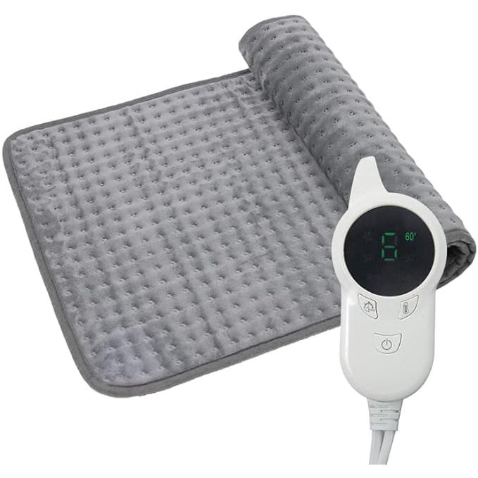 Indulge in the luxurious comfort and relief provided by the ultra soft heated pads of this versatile product that targets various body parts such as the neck, back, abdomen, and legs. Professionals recommend using a damp heating pad for even greater benefits.