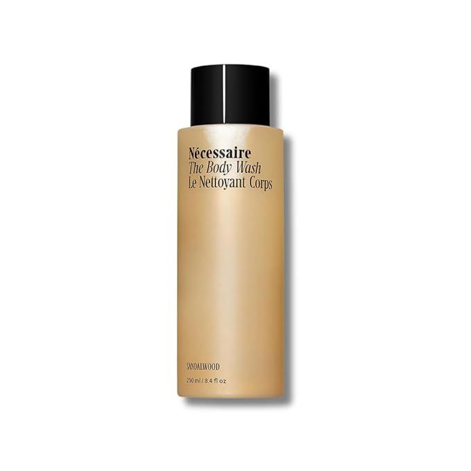 Product Description:
Nécessaire's Sandalwood Multi-Vitamin Gel Cleanser is a nourishing and softening body wash designed to gently cleanse your skin while providing essential vitamins and moisture. This hypoallergenic formula has been dermatologist-tested, making it suitable for all skin types, including sensitive skin.