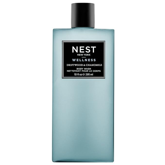 NEST Fragrances offers a luxurious body wash infused with the delicate scents of driftwood and chamomile. This body wash comes in a generous size of 10 fluid ounces, providing a long-lasting supply for your daily grooming routine.
