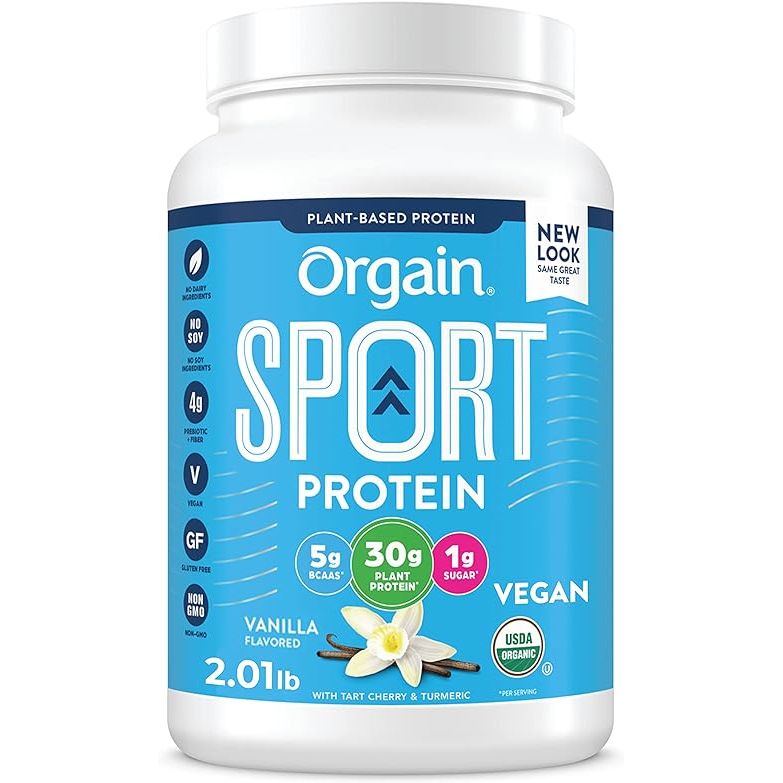 Orgain Organic Sport Vegan Protein Powder is a popular choice among fitness enthusiasts and athletes seeking a plant-based protein supplement in a delicious vanilla flavor.