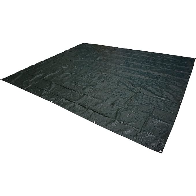 Experience the ultimate protection from the elements with the Amazon Basics waterproof camping tarp.