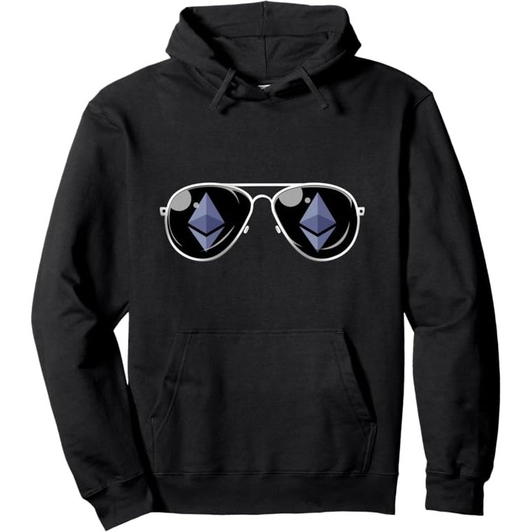 The Ethereum Aviators Cryptocurrency ETH Crypto Ethereum Pullover Hoodie is a piece of clothing designed for fans and supporters of the Ethereum cryptocurrency. The hoodie features the Ethereum Aviators logo, which is a popular symbol within the Ethereum community.