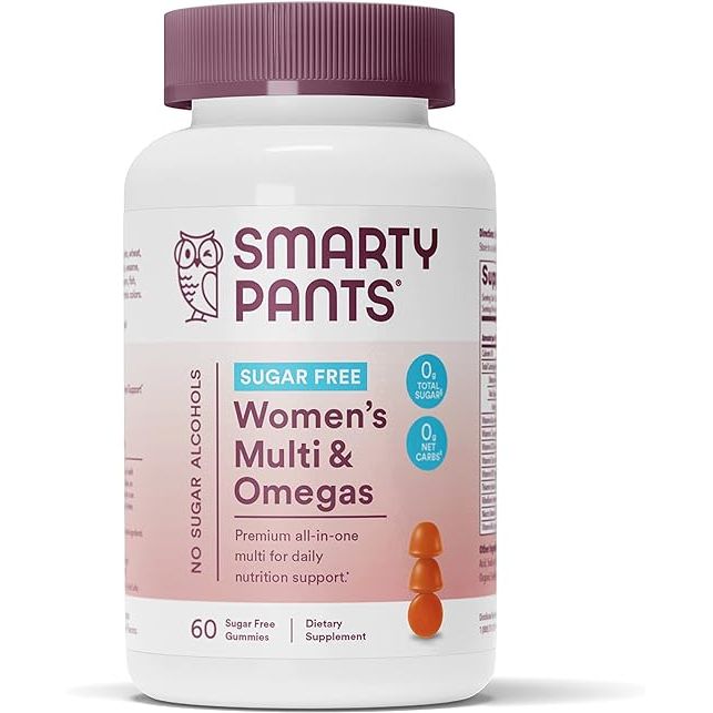 Enhance your overall health with SmartyPants vitamin gummies for women. These popular supplements are sugar-free and packed with essential vitamins and minerals to support your well-being. Each bottle contains 60 gummies, providing a 20-day supply formulated specifically for women.