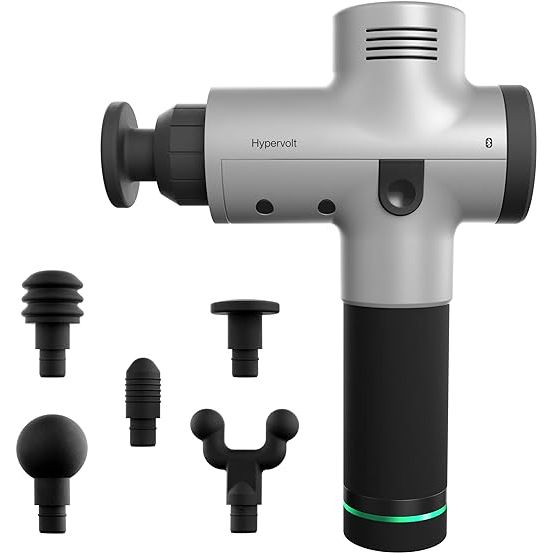 Introducing the game changer in percussion massage devices - the Hypervolt. With its groundbreaking power and unmatched quietness, this device revolutionized the premium percussion market.
