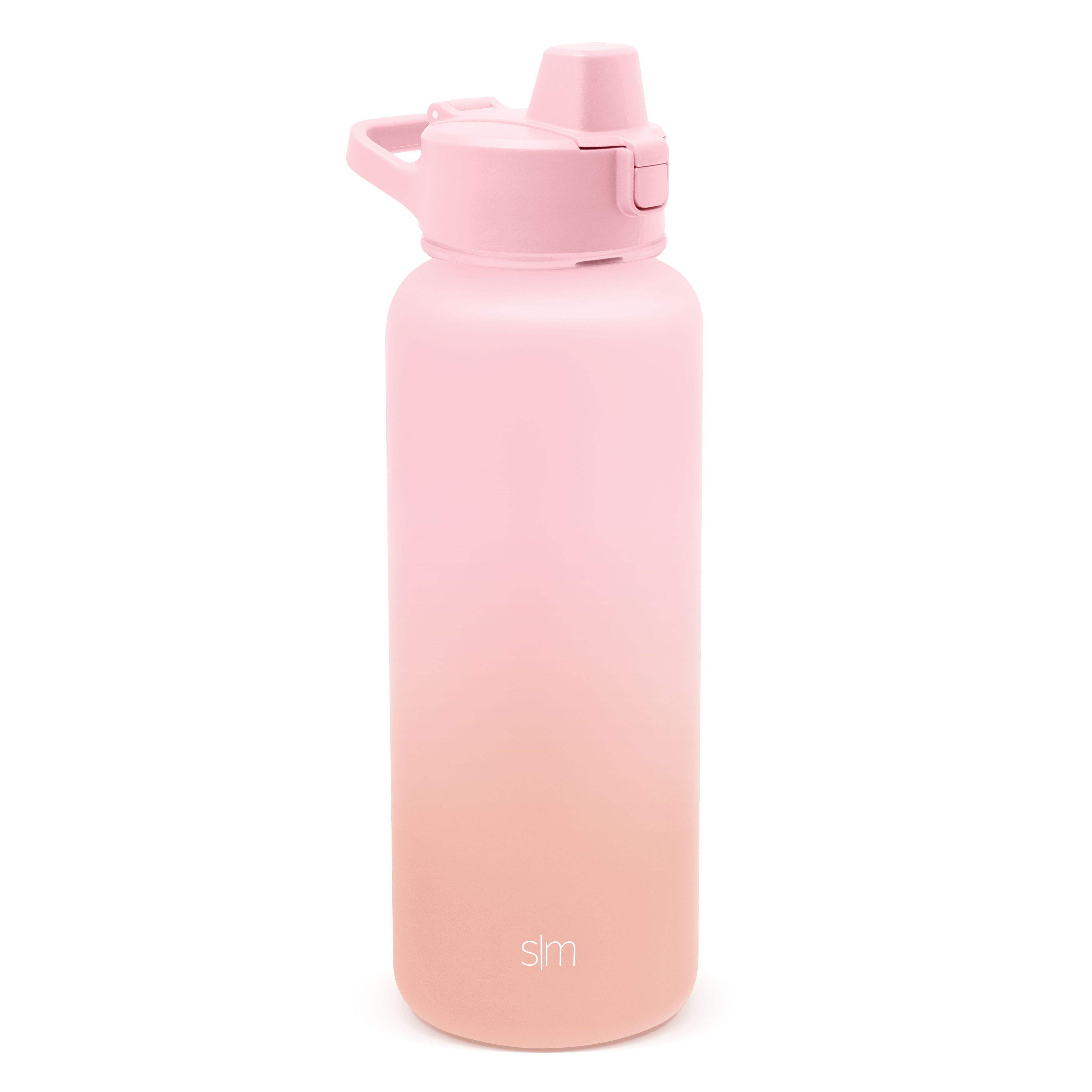 Stay hydrated in style with the Simple Modern 48 fl oz Reusable Tritan Summit Water Bottle in Blushing Grapefruit. Made from durable Tritan plastic, this BPA-free water bottle is perfect for those on the move, offering a generous 48 fl oz capacity to keep you hydrated all day long.