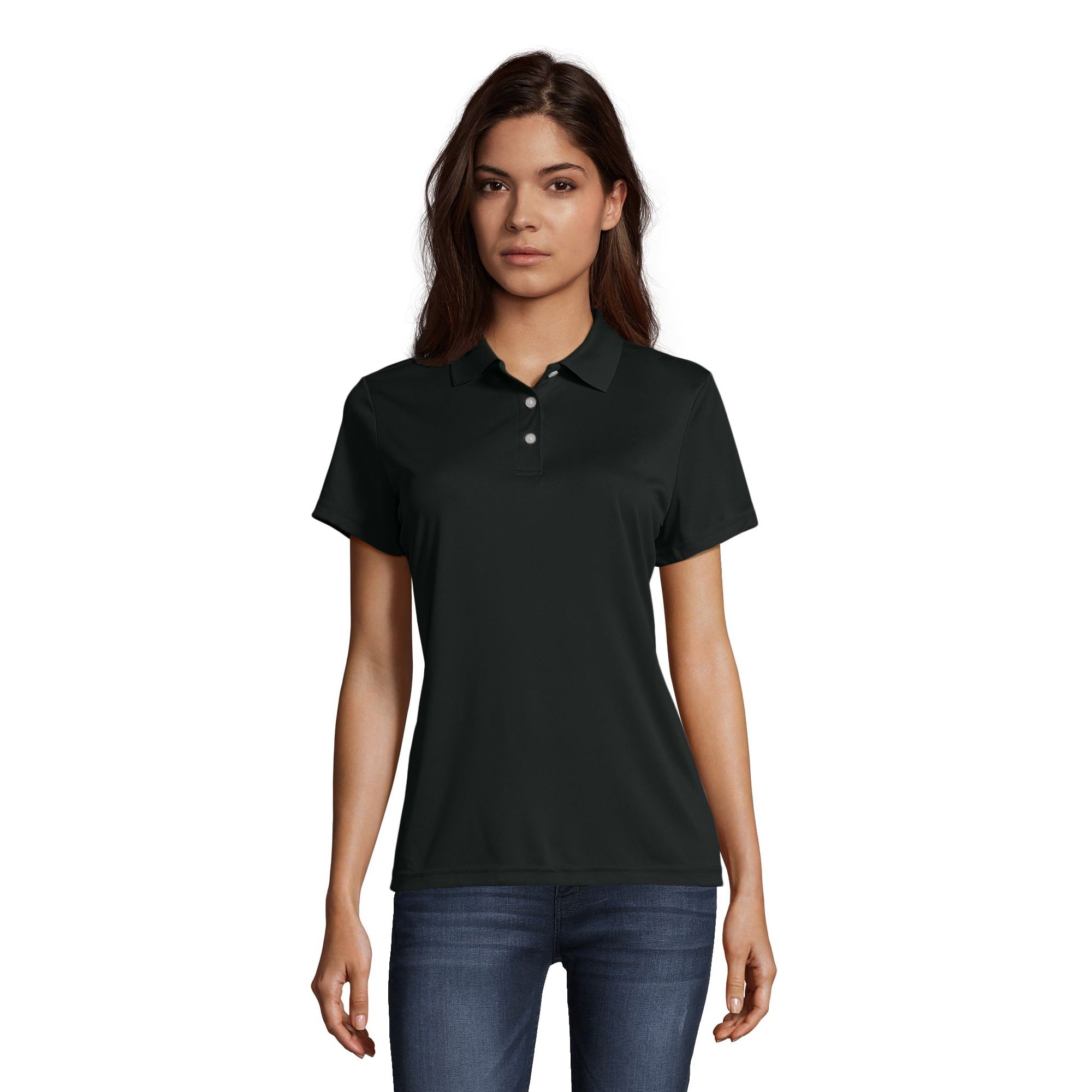 The Hanes Women's Cooldri Short Sleeve Performance Polo Shirt is a must-have for women looking for both comfort and style in their activewear. Crafted from a lightweight and breathable fabric, this shirt is perfect for intense workouts as it wicks away moisture and dries quickly to keep you dry and comfortable.