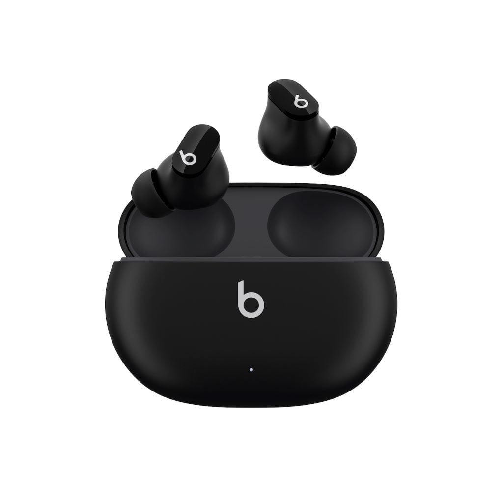 Beats Studio Buds are a pair of true wireless noise-canceling Bluetooth earbuds available in a sleek black color. Designed for those seeking an immersive audio experience, these earbuds aim to provide a high-quality sound while offering a seamless connection with any Bluetooth-enabled device.