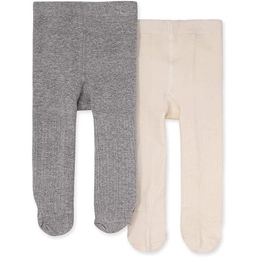 Burt's Bees Baby baby-girls Socks, Cable Knit Knee-highs, Tights, Stockings, Organic Cotton Accessories image