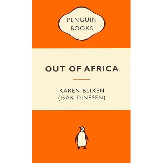 Karen Blixen.
Out of Africa: Popular Penguins is a captivating memoir written by Karen Blixen, a Danish author under the pseudonym Isak Dinesen. Originally published in 1937, the book delves into Blixen's real-life experiences during the seventeen years she spent in British East Africa (now Kenya) from 1914 to 1931.