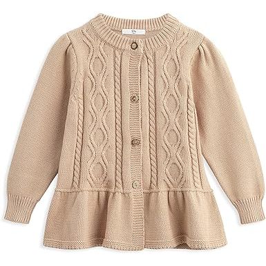 Simplee kids Baby Girls' Fall Winter Cardigan Sweaters Coats Outfits for Toddlers image