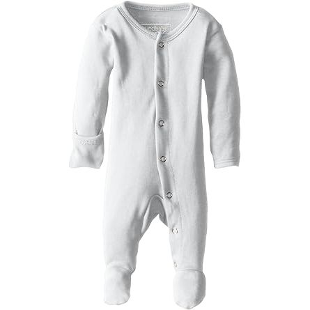 1 L'ovedbaby baby-girls Organic Baby Snap Footie