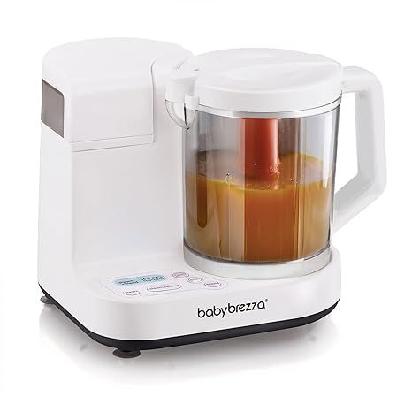 Meet the Baby Brezza Glass Baby Food Maker, your new kitchen essential for effortlessly preparing nutritious meals for your little ones. This all-in-one cooker and blender simplifies the process of making homemade baby food, ensuring your child receives fresh and wholesome options every time.