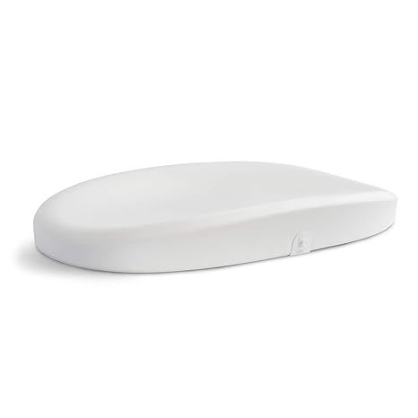 The Hatch Grow Smart Changing Pad and Scale in White is a versatile baby product that combines a changing pad and a scale. It is designed to help parents keep track of their baby's growth and make diaper changing easier. 
The changing pad features a soft and comfortable surface for your baby to lay on during diaper changes.