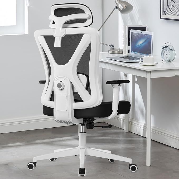 Your safety is a top priority with the KERDOM executive office chair. It has passed rigorous quality tests and can support a maximum weight of 300 lbs. The thickened explosion-proof steel chassis ensures durability and stability. If you have any issues with the chair, the after-sales team is readily available to assist you. Description by ChatGPT.