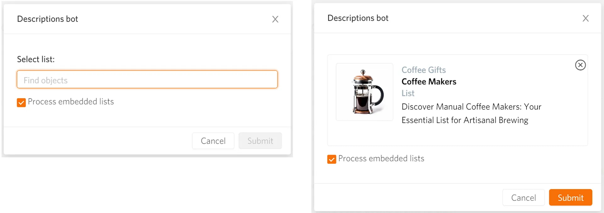Descriptions Bot for Unique Product Descriptions