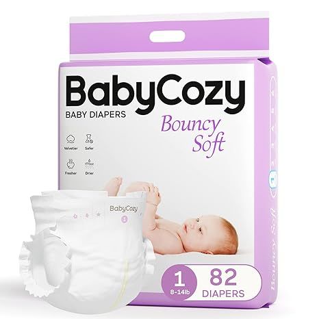 Introducing Babycozy Disposable Diapers, the ultimate solution for your baby's comfort and protection. These diapers are specially designed with a combination of cottony and velvety softness, providing a double dose of softness that your baby will love. Made from the lightest 0.