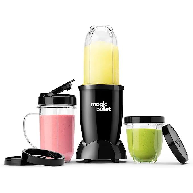 The Magic Bullet Blender is a versatile kitchen essential, perfect for those looking to blend, chop, mix, and whip ingredients with ease. Its compact size is ideal for small kitchens or individuals living alone, offering convenience without taking up too much counter space.