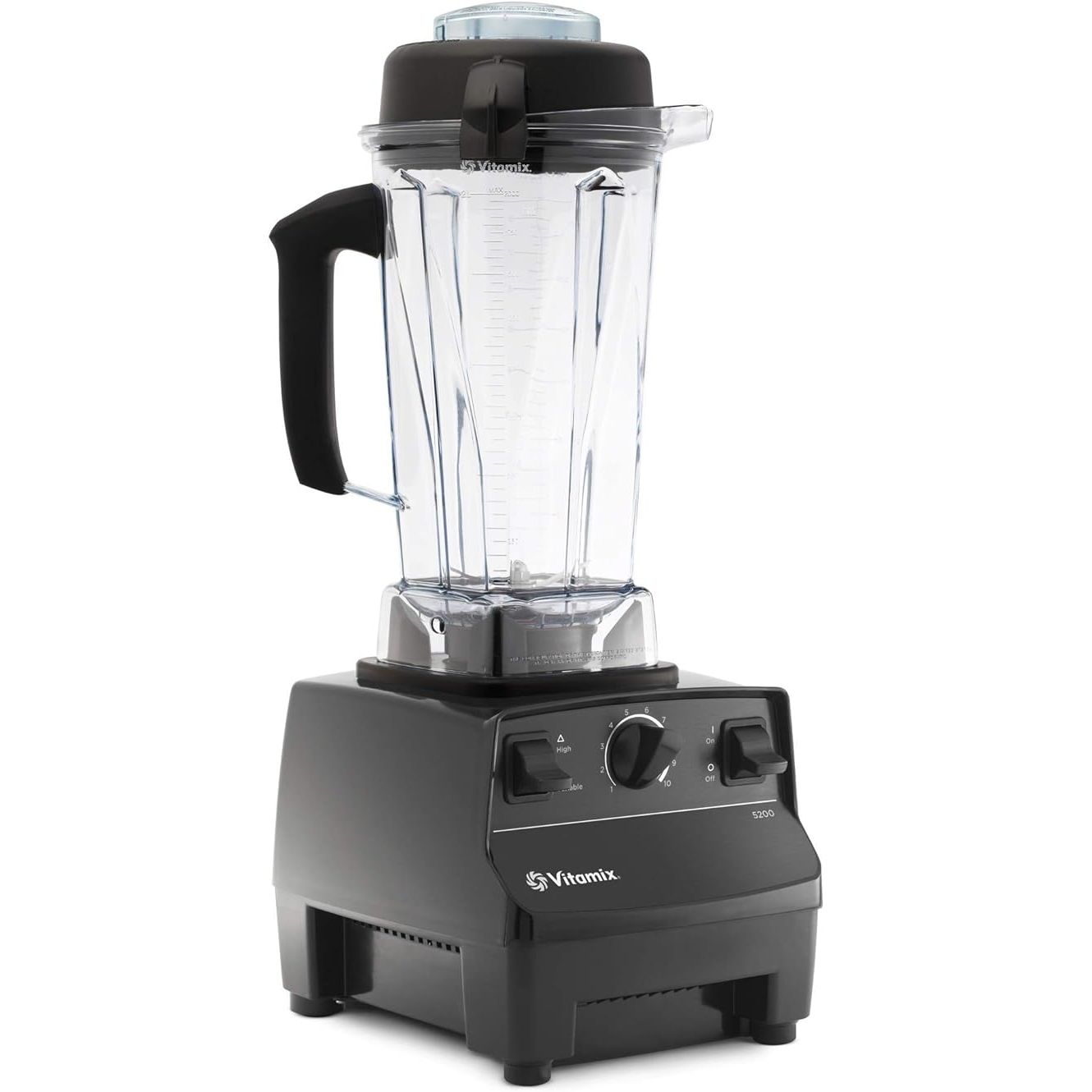 The Vitamix 5200 is the ultimate kitchen companion that allows you to create every course of your home-cooked meal in minutes. With its variable speed control offering 10 different speeds, you can easily adjust the texture of your dishes to suit your preferences.