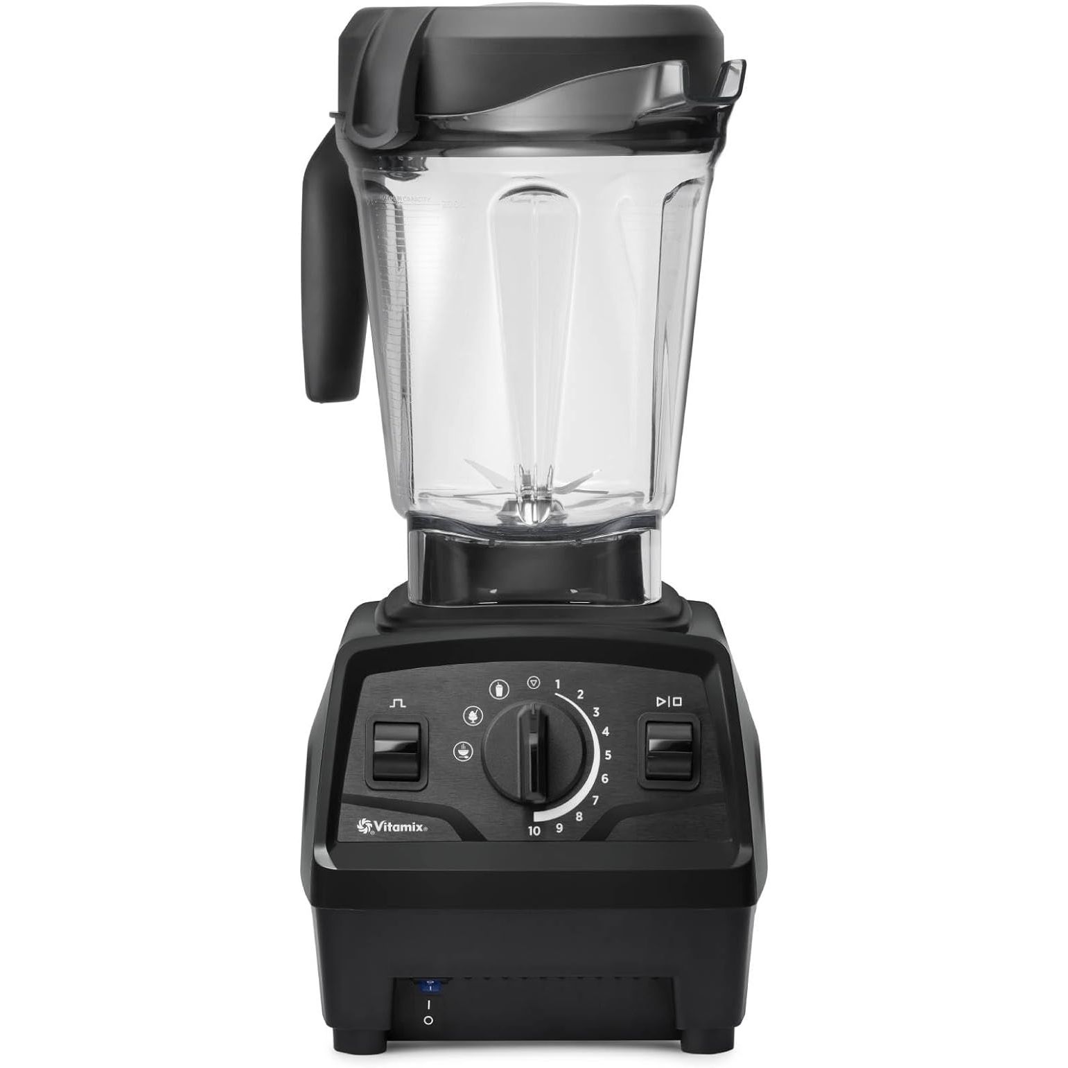 Experience the ultimate blending power with the renewed Vitamix Explorian Blender with Programs. This professional-grade blender comes equipped with a 64 oz. low-profile container, perfect for blending large batches of ingredients with ease.