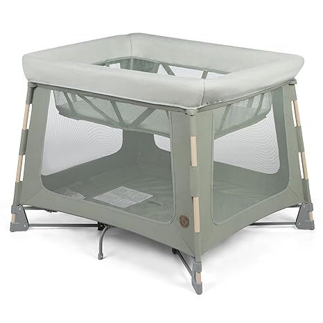 The Swift Play Yard offers a versatile 3-in-1 solution for your child, combining a bassinet, snooze spot, and play yard into one convenient space. Designed for quick set-ups, this play yard is perfect for busy parents looking to provide a comfortable and safe environment for their little one.