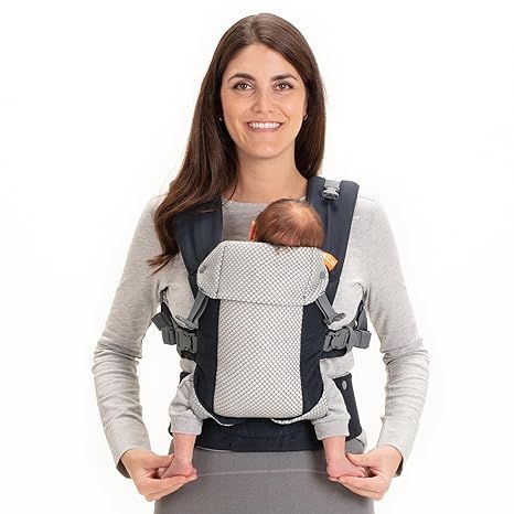 Experience the ultimate in babywearing versatility with the Beco Baby Carrier Gemini. This innovative carrier allows for front, back, and hip seat carrying positions, catering to your little one's needs from infancy to toddlerhood.