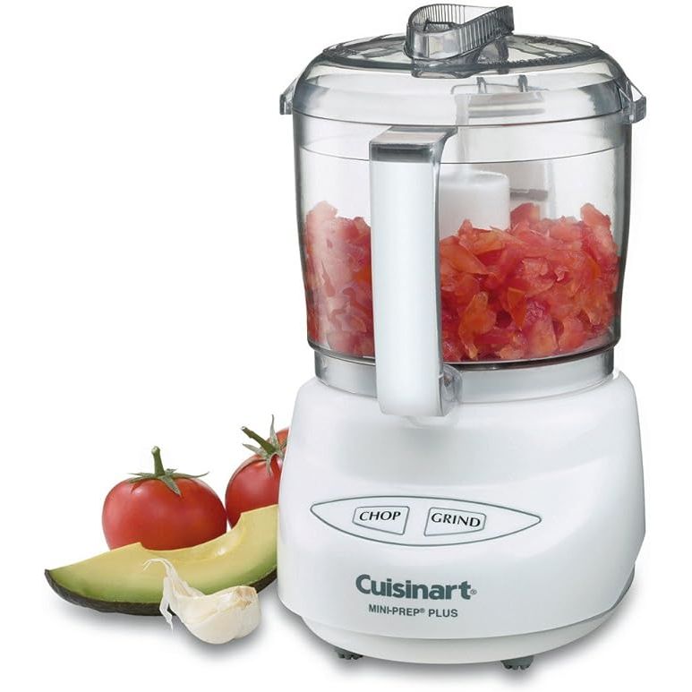 The compact and versatile Mini-Prep Plus Food Processor is the perfect kitchen companion for those with limited space. With a powerful 250-watt motor and two-speed operation, it can effortlessly handle a range of food preparation tasks such as chopping, grinding, and puréeing.