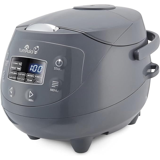 Experience the ultimate convenience in rice cooking with the Yum Asia rice cooker. This versatile appliance offers a variety of settings, including options for white rice, brown rice, sushi, and more, allowing you to customize your cooking preferences with ease.