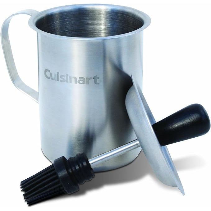 Introducing our top-of-the-line Stainless-Steel Basting Pot, a must-have tool for all your basting needs! Crafted from durable stainless-steel, this pot is not only built to last but also incredibly easy to clean with a simple rinse.