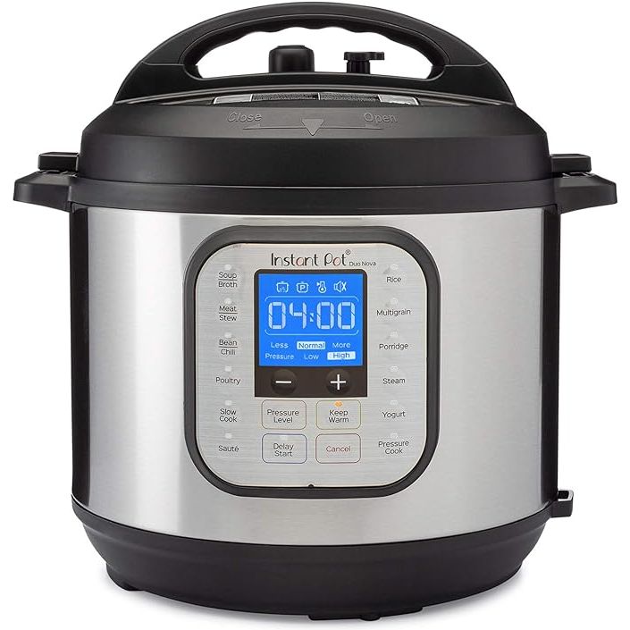 The Instant Pot Duo Nova is a versatile kitchen essential that combines 7 appliances in 1, making it ideal for beginners and experienced home chefs alike. This 6Qt model is perfect for cooking for up to 6 people, offering a convenient solution for a wide array of cooking needs.