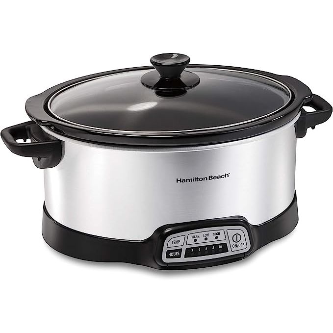 The Hamilton Beach Programmable Slow Cooker is a must-have kitchen appliance for anyone looking to simplify their cooking routine. Its user-friendly programming features make it easy to adjust settings according to your recipe, allowing for precise cooking time and temperature control.