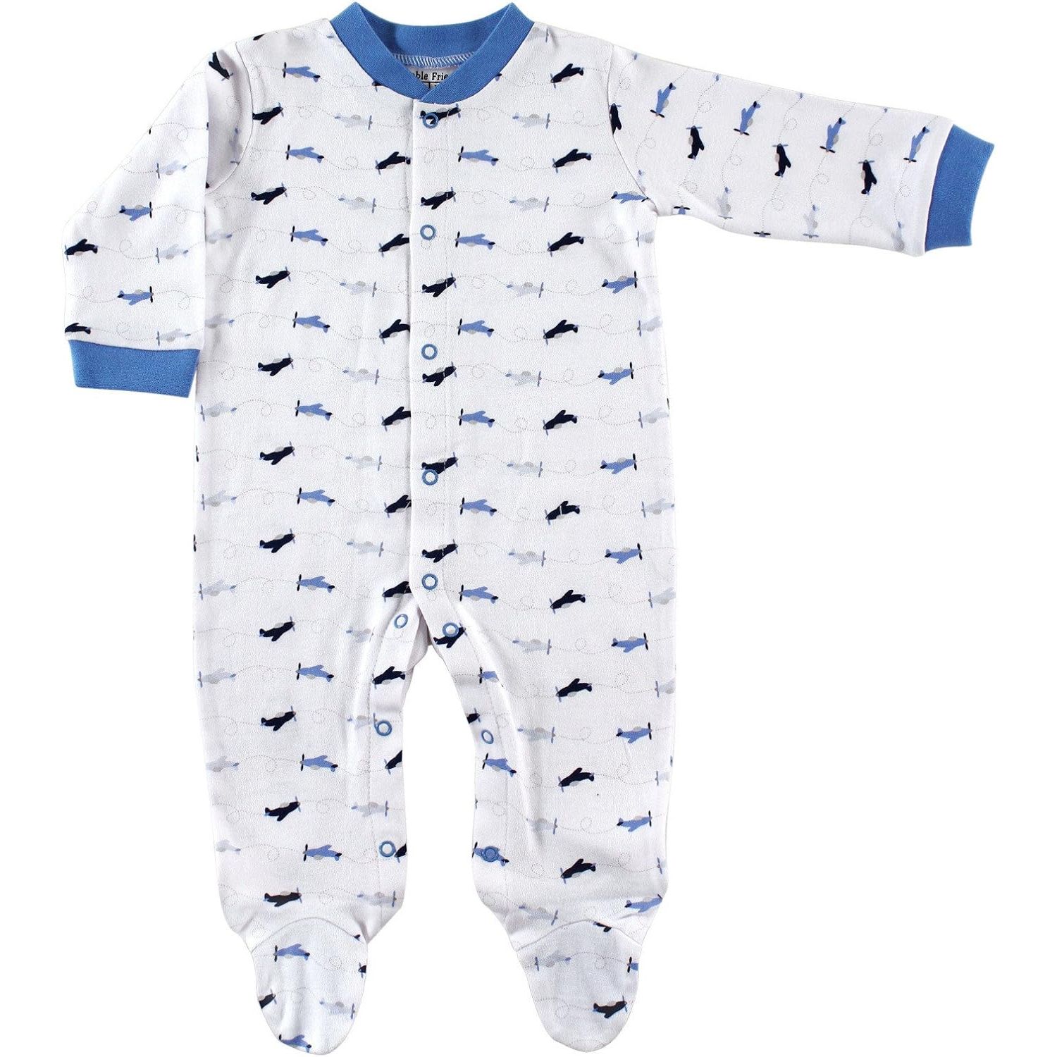 Luvable Friends Unisex Baby Cotton Sleep and Play image