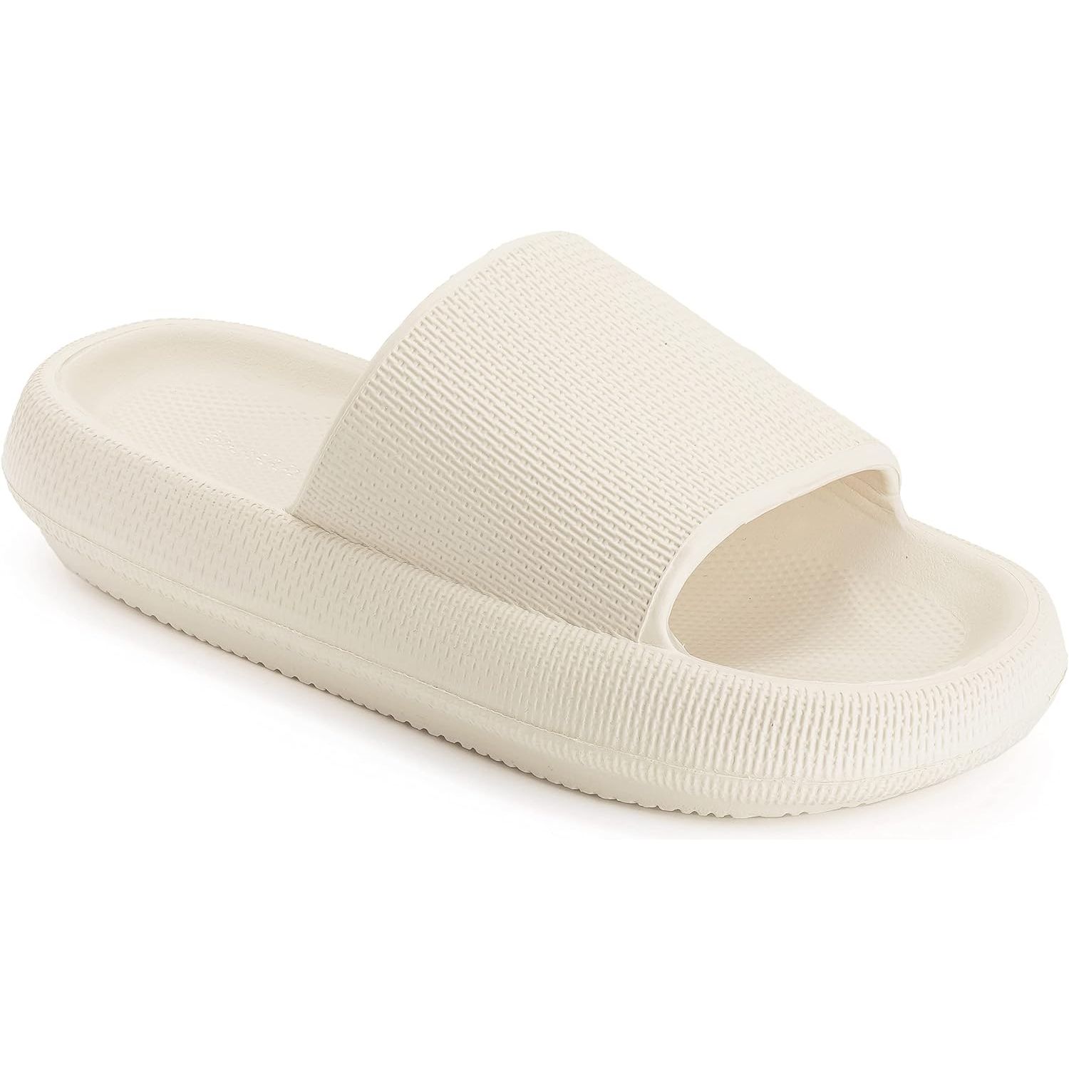 Joomra Pillow Slippers are a popular choice for both women and men seeking comfort and style in their bathroom footwear. These non-slip shower slides feature a quick-drying design, making them ideal for use in wet environments. The ultra cushioned sole provides maximum comfort for extended wear, while the thick sole offers durability and support.
