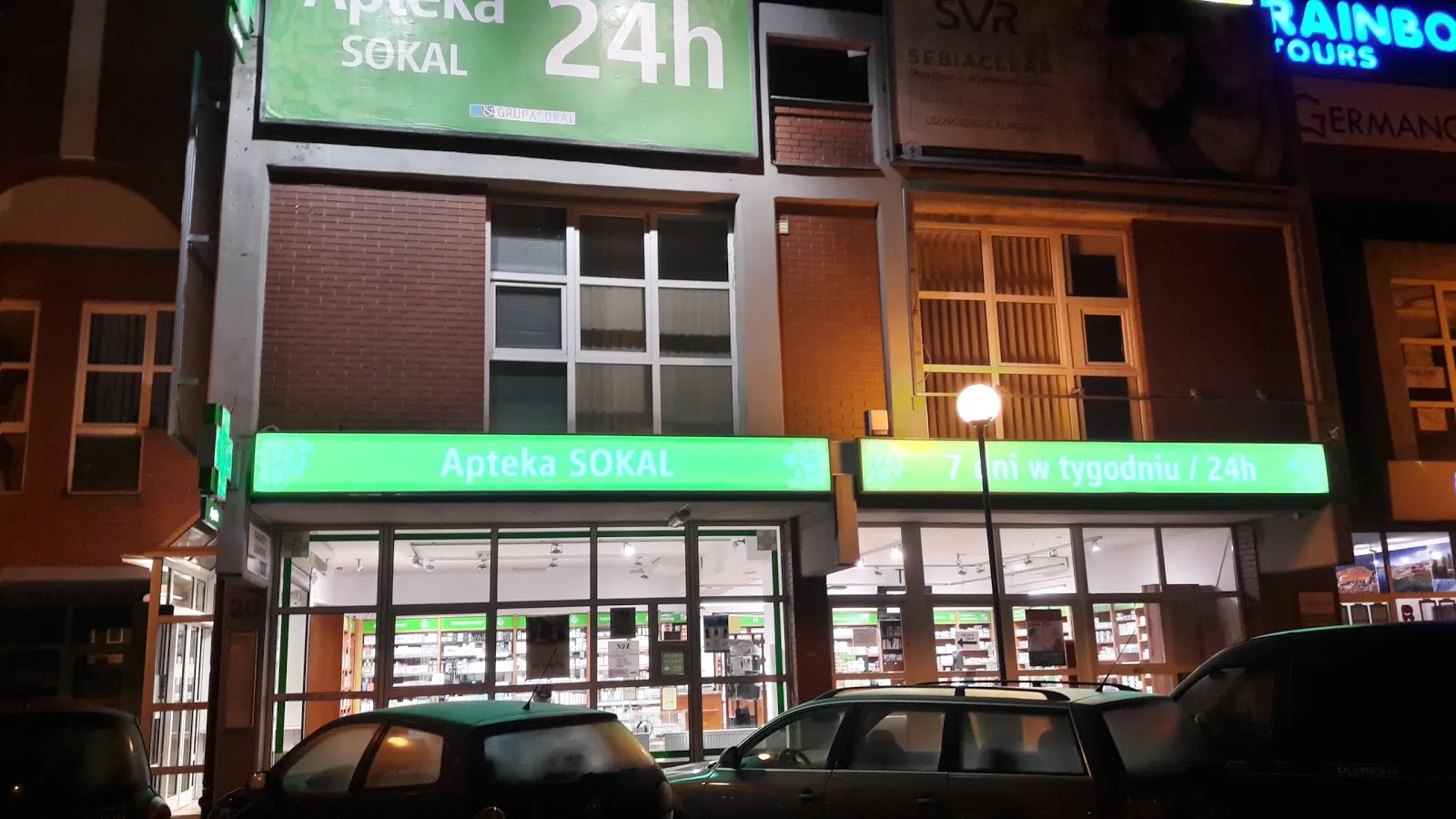 Apteka Sokal is a pharmacy located at aleja Wojska Polskiego 20 in Piła, Poland. It offers a wide range of pharmaceutical products and services to meet the healthcare needs of the local community. The pharmacy is conveniently located in a central area, making it easily accessible to residents and visitors alike.