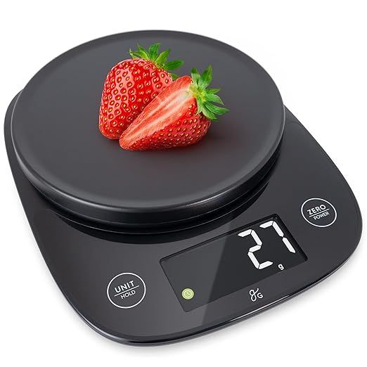 Experience the ultimate precision in your baking and cooking with the Greater Goods Premium Baking Scale. This ultra-accurate digital kitchen scale can weigh up to 11 pounds with a precision of 0.1 ounces, perfect for measuring ingredients with accuracy.