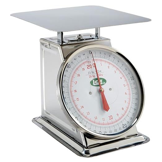 The LEM Products 44 lb. Stainless Steel Scale is a durable and precise kitchen scale perfect for any commercial or home kitchen. With a stainless steel construction, this scale is easy to clean and maintain, ensuring it will last for years to come.