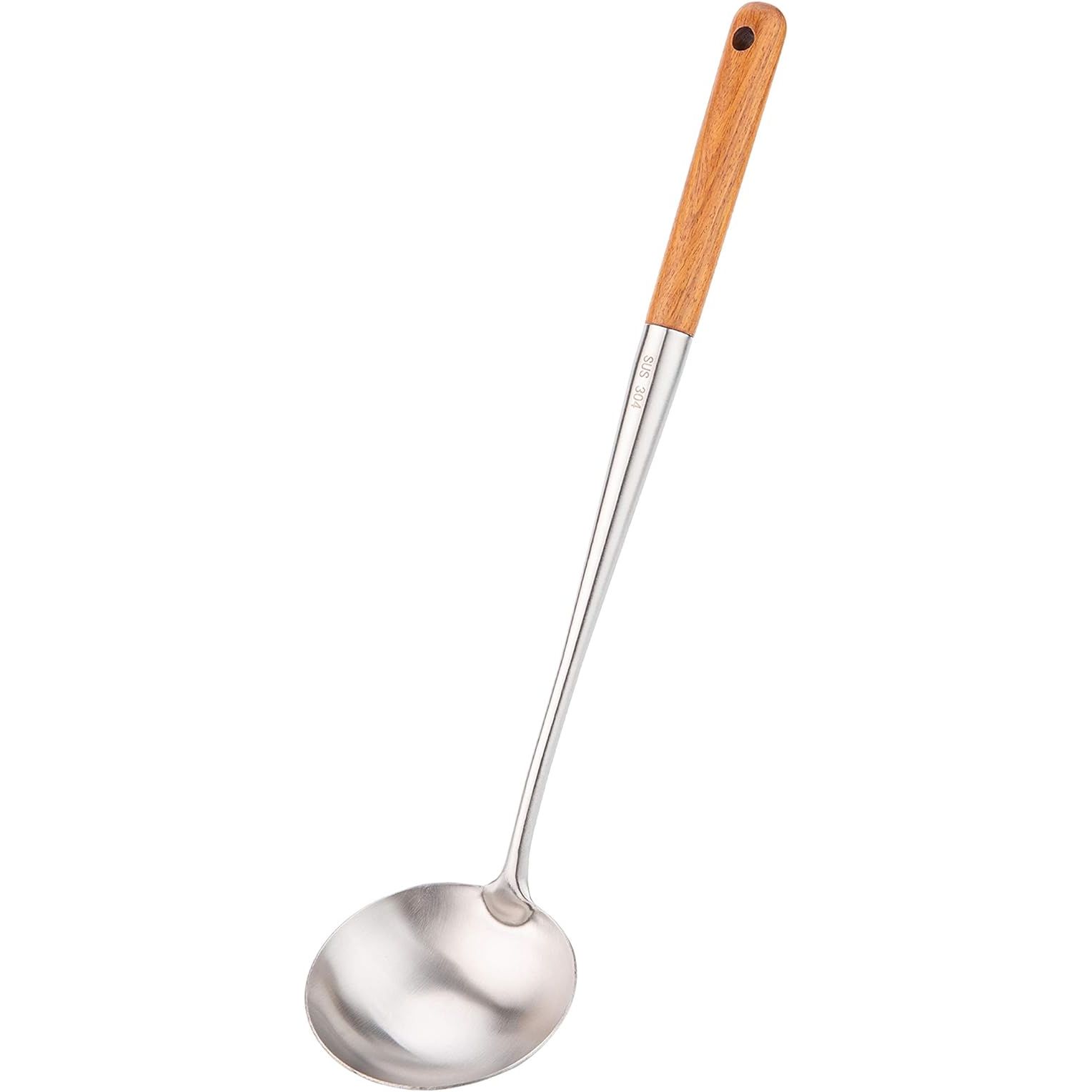 A soup ladle is an essential kitchen tool for serving soup and other liquid-based dishes. At around 17 inches in length, it allows for easy serving from deep pots while keeping hands safe from heat. For Asian cooking, a 17-inch ladle for a wok is specifically designed to work with the popular wok.