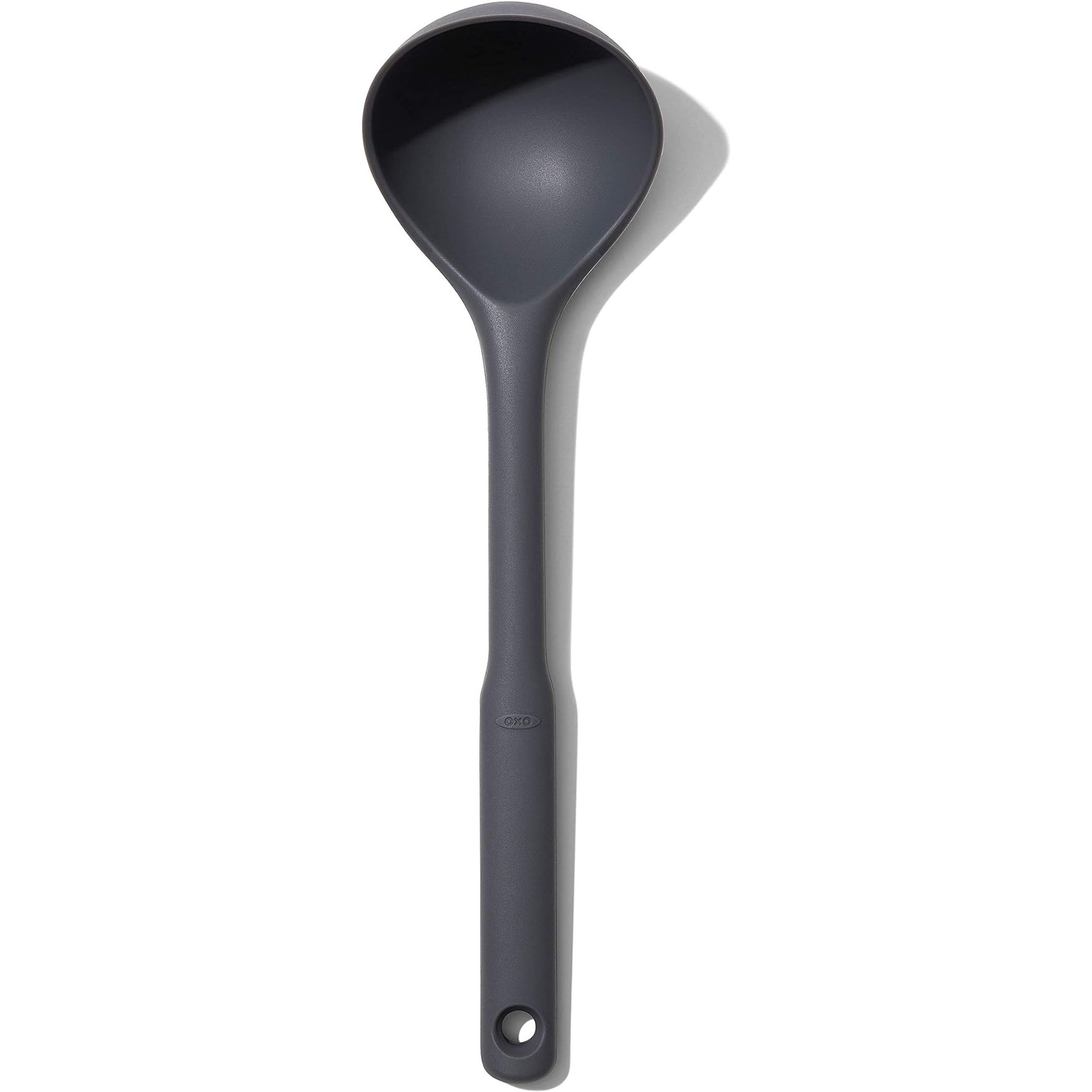 The OXO Good Grips Silicone Everyday Ladle is a must-have tool for any kitchen enthusiast. With its heat-resistant silicone head and large capacity, this ladle is perfect for serving up delicious soups, stews, and sauces without scratching your cookware.