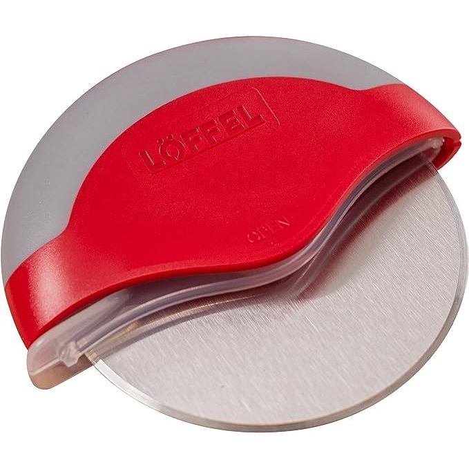 Experience the ultimate in pizza cutting precision with the LÖFFEL Premium Pizza Cutter Wheel. Crafted with a razor-sharp stainless steel blade, this high-quality slicer ensures clean and exact cuts every time. The included protective blade guard keeps the cutter safe and ready for action whenever you need it.