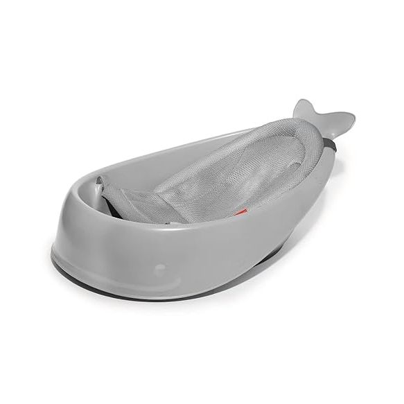 The Skip Hop Baby Bath Tub is a 3-stage tub designed to grow with your baby from newborn to toddler. The tub features a patented Smart Sling design that adjusts to four different positions to provide optimal support and comfort for your baby as they grow.