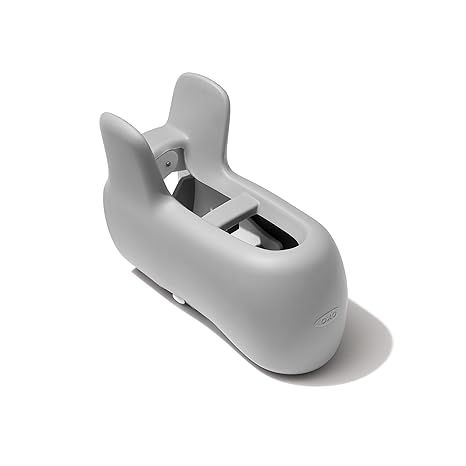 The OXO Tot Bathtub Spout Cover is a soft and durable cover designed to protect your little one from bumps and bruises while bathing. It easily fits over most standard bathtub spouts and has a flexible silicone material that adjusts to fit securely.