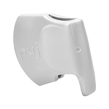 The Puj Snug is an ultra-soft spout cover designed to fit over bathtub taps to prevent bumps and bruises during bath time. Made from non-absorbent materials, this BPA-and-PVC-free faucet cover is durable and easy to clean, providing a safe and comfortable bathing experience for children.
