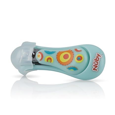 Nuby Baby Care Nail Clippers are designed specifically for trimming the delicate nails of infants and toddlers. These nail clippers are made with durable stainless steel blades to ensure a clean and smooth cut every time. The ergonomic design of the clippers features a comfortable grip for easy handling during use.