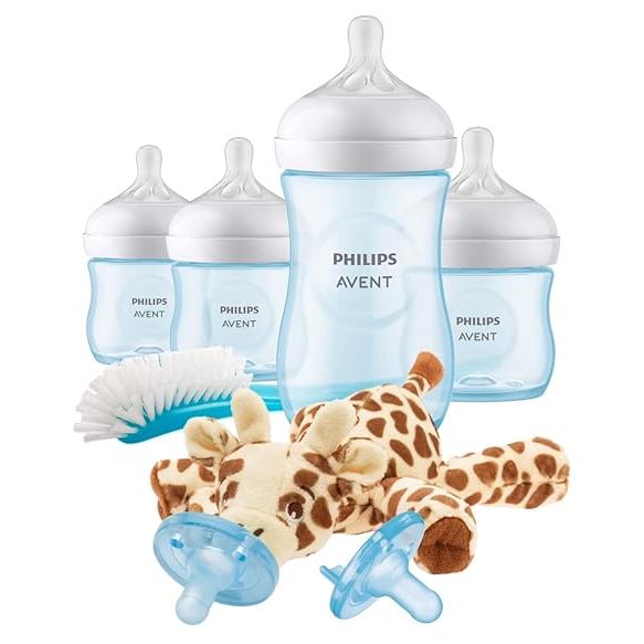 The Philips AVENT Natural Baby Bottle with Natural Response Nipple is designed to mimic the shape and feel of a mother's breast, making it easier for babies to switch between breastfeeding and bottle feeding. The wide breast-shaped nipple promotes a natural latch, while the flexible spiral design allows for a more natural feeding experience.