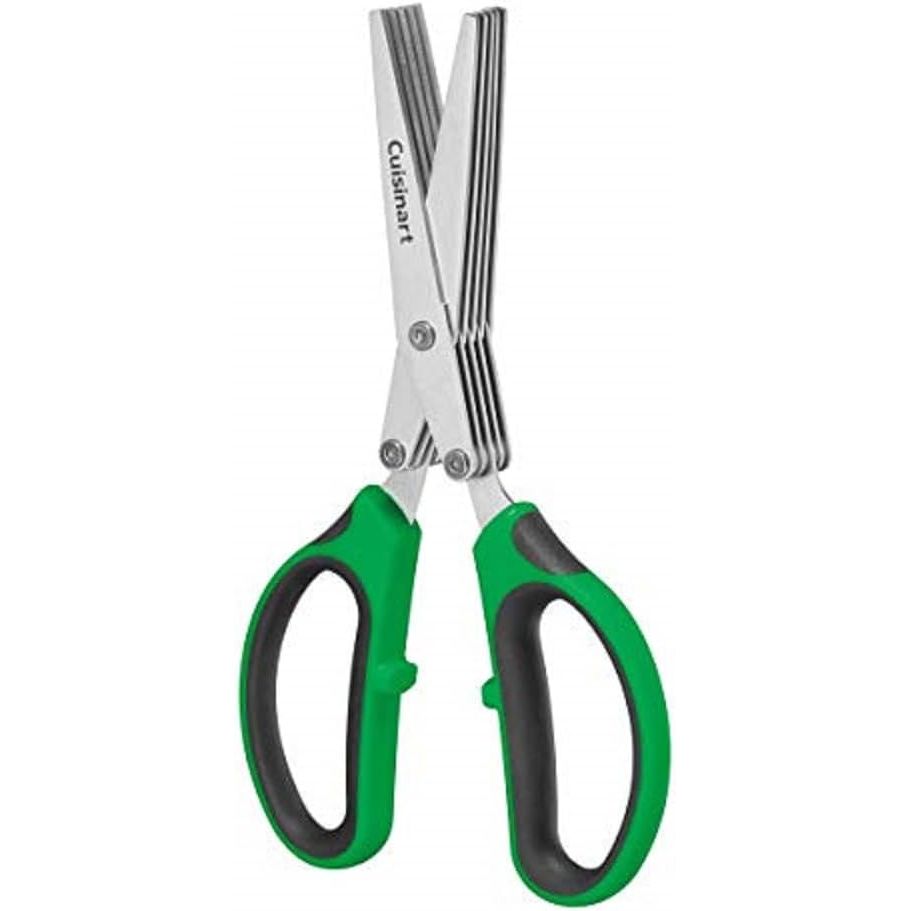 The Cuisinart C77-SHRH 8.5 Herb Shears are the perfect kitchen companion for anyone looking to easily cut and mince fresh herbs and small ingredients. With sharp stainless steel blades and a comfortable grip handle, these shears make quick work of preparing herbs for cooking.