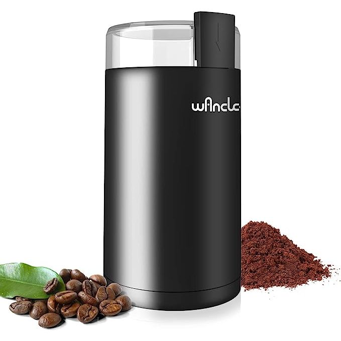 The Wancle Electric Coffee Grinder is a must-have kitchen appliance that effortlessly grinds coffee beans, spices, and more at the touch of a button. With its powerful motor and durable stainless steel blades, this grinder ensures a consistent and flavorful grind every time.