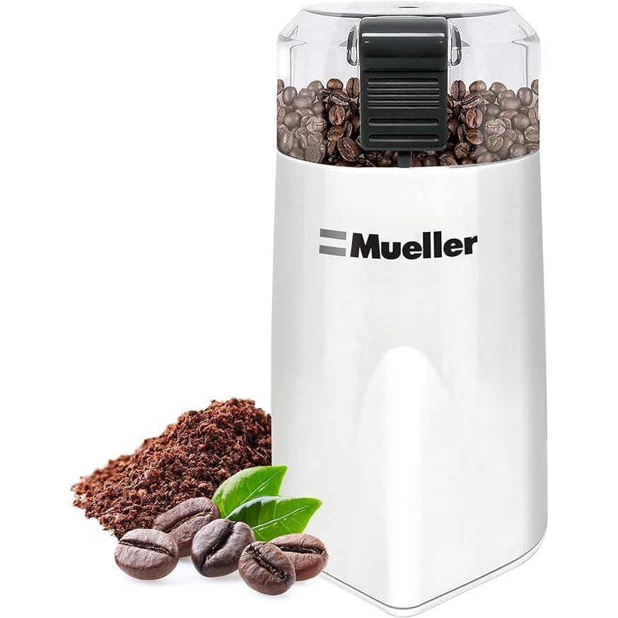 Experience the Mueller HyperGrind Precision Grinder, a revolutionary tool that promises unmatched consistency and precision in every grind. Whether you prefer Pour Over, French Press, Espresso, or any other coffee brewing method, this grinder offers full control over the coarseness for perfect results every time.