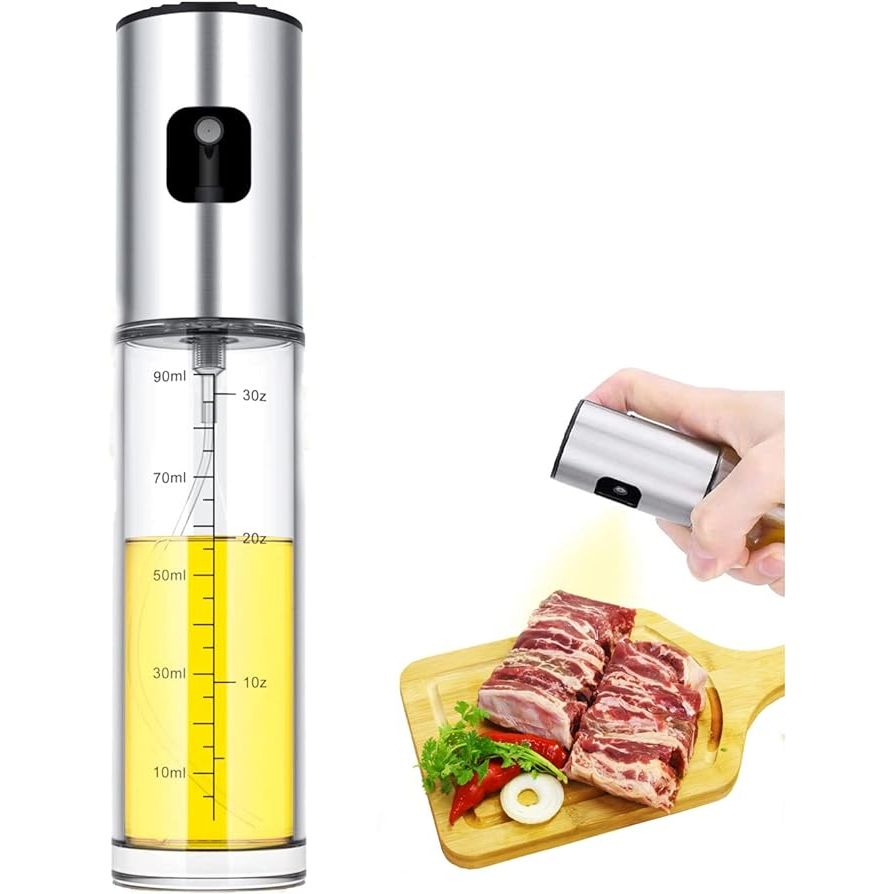 Oil sprayers for cooking are a game-changer for those looking to control oil usage in their dishes while being environmentally conscious. The 100ml Olive Oil Spritzer is a top choice for individuals wanting a light and even distribution of oil over their food, perfect for air frying, grilling, roasting, and salad dressing.