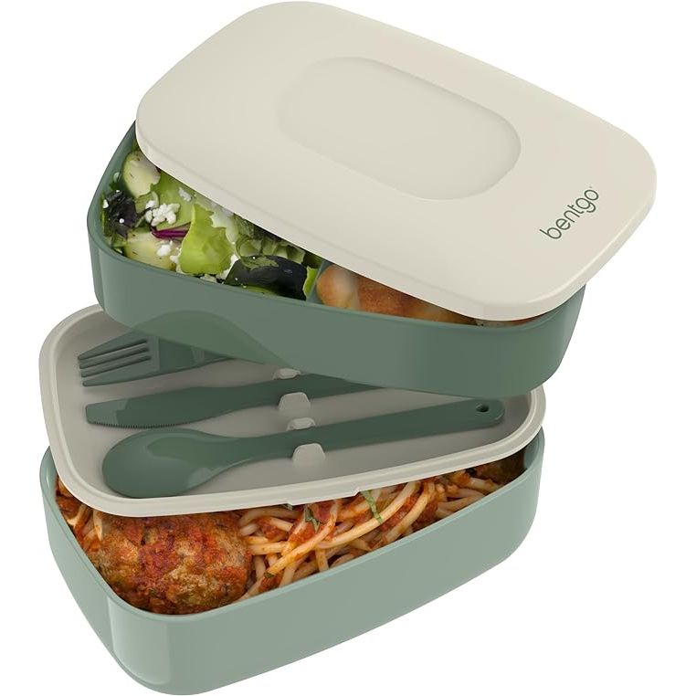 The Bentgo Classic Adult Bento Box is the perfect solution for busy adults looking to pack a balanced meal on-the-go. With three compartments for organization, stackable design for easy storage, and included utensils for added convenience, this lunch box is both practical and stylish.