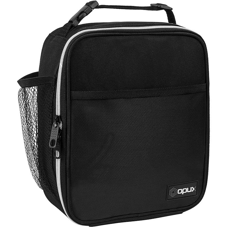 The OPUX Premium Insulated Lunch Box is a versatile and durable solution for keeping food fresh and well-organized during your busy days. Suitable for kids, adults, men, and women alike, this soft lunch bag is designed to be leakproof, ensuring mess-free transportation of your meals whether you're heading to work, school, or out and about.
