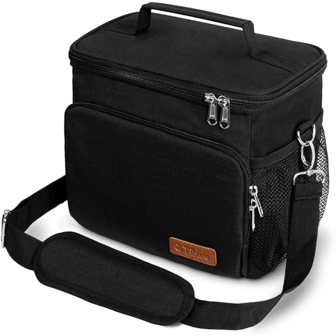 Stay fresh and stylish on the go with the Tiblue Insulated Lunch Bag. Perfect for both men and women, this medium-sized bag is ideal for work, school, picnics, beach trips, and more. With its leakproof design and durable materials, you can trust that your food will stay mess-free and secure during transport.